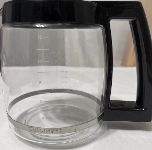 CUISINART DCC3200 2200 Glass Carafe 12 Cup Coffee Maker Black