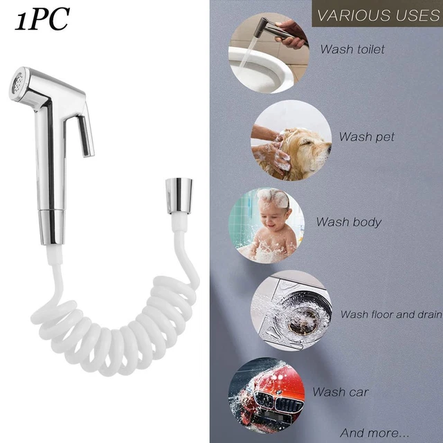 Bidet WC spray portatile tubo doccia shattaf ugello spray
