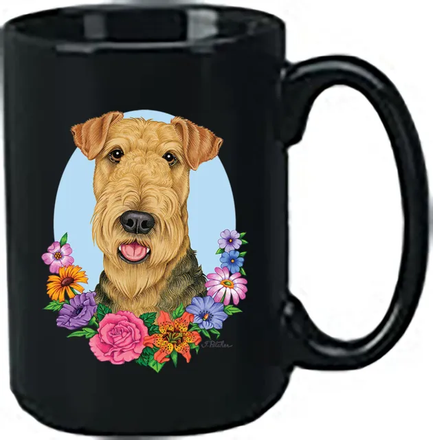 Airedale Terrier Black Ace Mug (TP) 99027