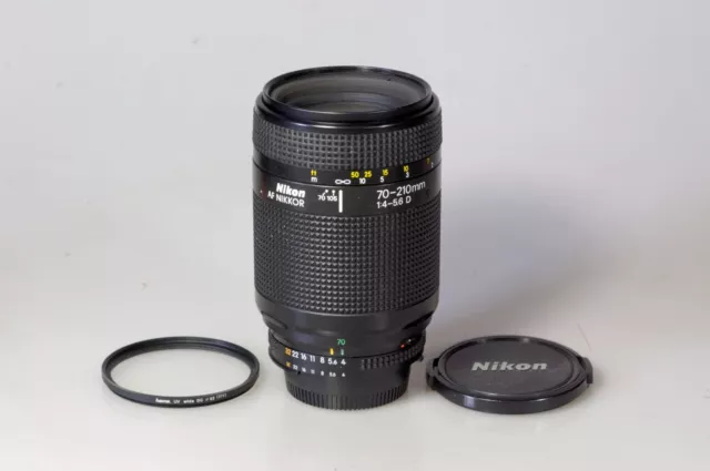 NIKON NIKKOR AF-D 70-210 mm 1:4-5,6 D + filtre UV