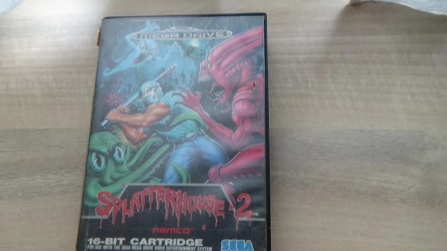 Splatterhouse 2 Original Completo Japonês Mega Drive. Raro | Frete grátis