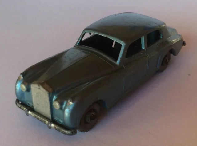 Vintage Lesney Matchbox Rolls Royce Silver Cloud #44 Made In England Vintage