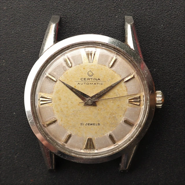 Montre Certina K.F.186.3001.25 Vintage Collection - Quartz, Swiss Made, Années 90, état Neuf Avec Défauts