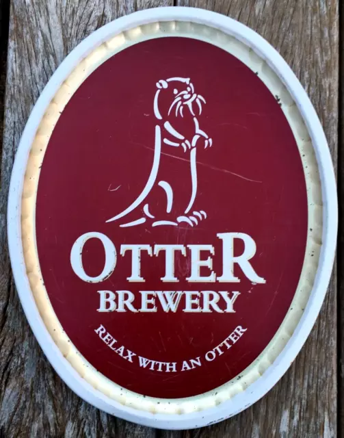 Otter Brewery Vintage Metal Beer Tray ( Luppit Nr Honiton Devon )