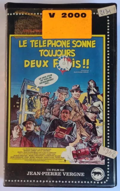 V2000 LE TÉLÉPHONE Sonne Toujours 2 Fois 1985 René Chateau