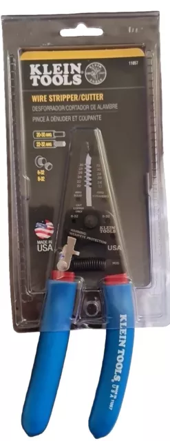 *BRAND NEW* - Klein Tools Klein-Kurve Wire Stripper and Cutter - Blue (11057)