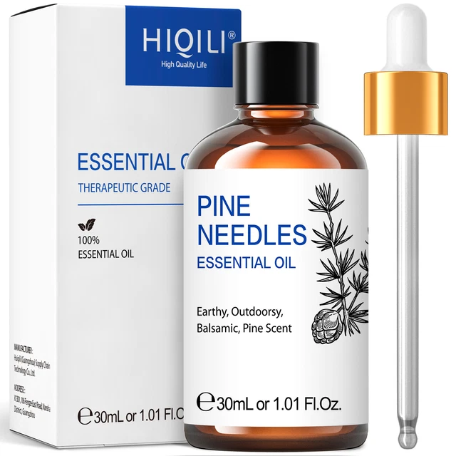 Pine Needles Essential Oil 100% Pure Natural Diffuser Aromatherapy Therapeutic