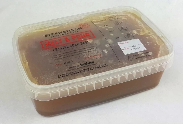 Stephenson - negro africano - base de jabón derretir y verter 1 kg