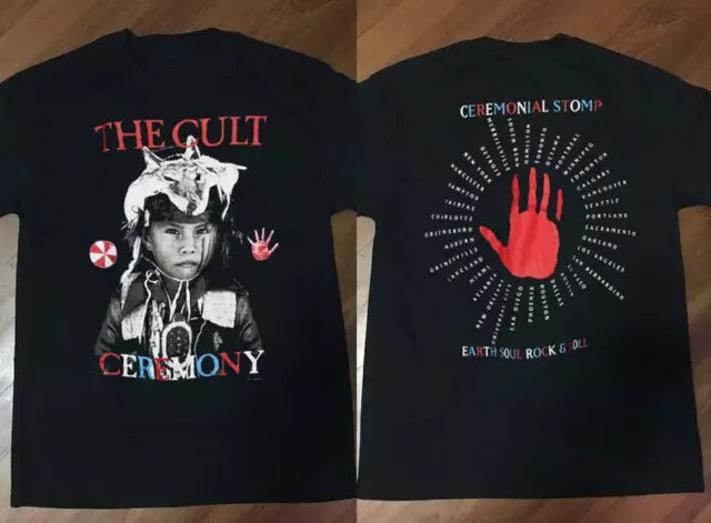The Cult Ceremonial Stomp Tour Concert 1991 T-Shirt