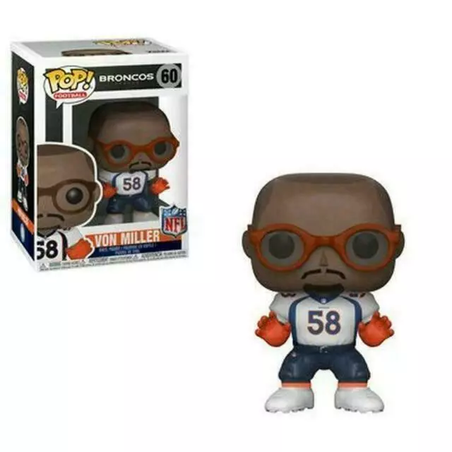 Funko POP! NFL Football-Broncos Denver von Miller Vinyl Pop Figur #60