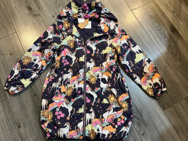 Next girls floral coat age 12 BNWT