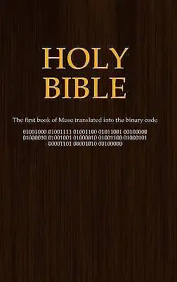 Holy Bible binary code, Patrick Klein,  Hardback
