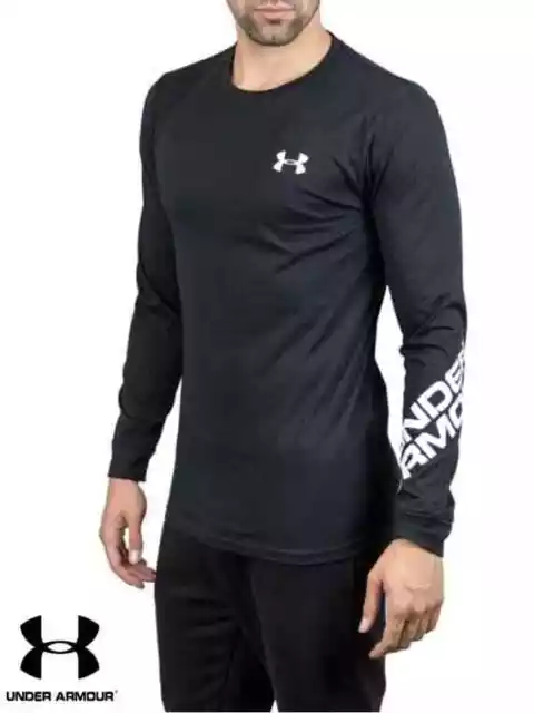 Men’s Under Armour ‘Wordmark’ Long Sleeve Top (1344228-001)