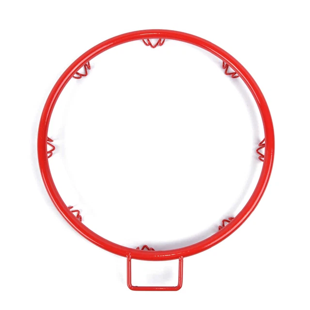 32cm Basketball Hoop Outdoor Net 4 Rim Wall Mounted Ball Stand Hanging Goal