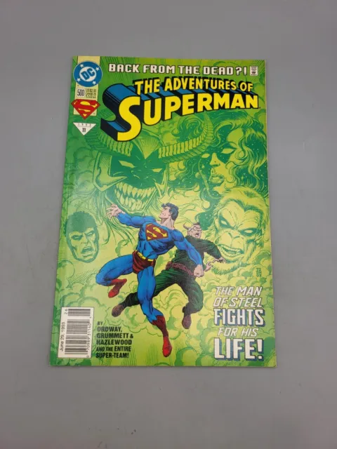 The Adventures Of Superman Vol 1 #500 June 1993 Illustrated DC Comic Newsstand