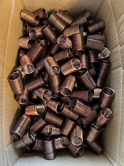 HELI-COIL Thread Repair Inserts 3/4-10 UNC 1-1/2” Long, Lot of 443pieces