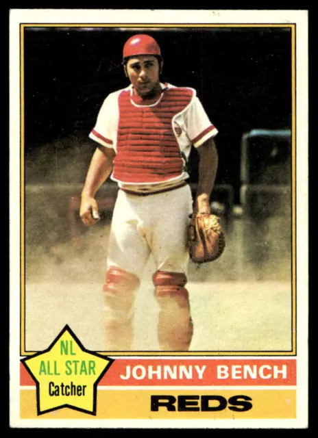 1976 Topps #300 Johnny Bench Cincinnati Reds NR-MINT NO RESERVE!