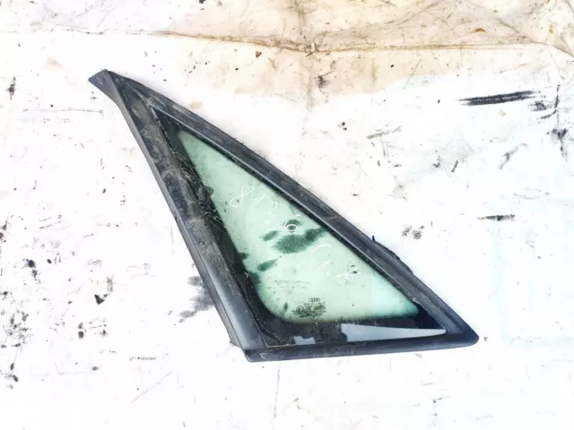 Rear Left  side corner quarter window glass  for Audi A4 UK1651734-50