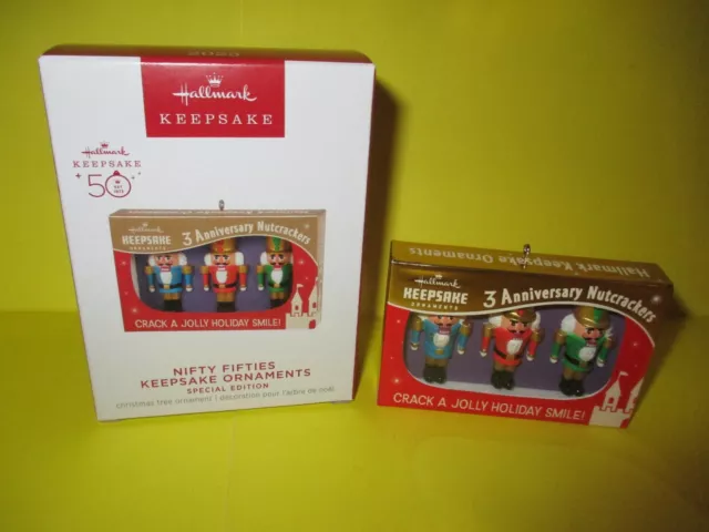 2023 Hallmark Nifty Fifties Ltd Qty Special Ed Repaint of 2017 Ornament New MIB