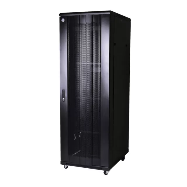 Curved 42RU 1000mm Deep X 600mm Wide Rack Cabinet