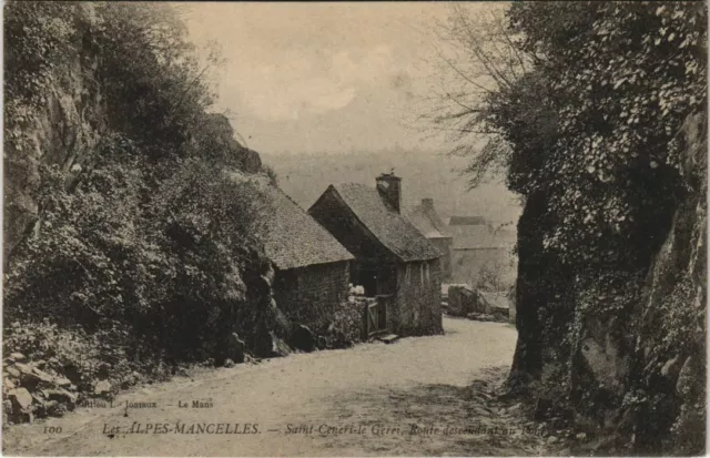 CPA St.Ceneri le Gerei Route descendant au Pont FRANCE (1054521)