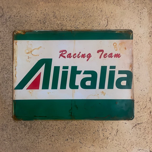 Insegna In Metallo Gulf Racing Team Automotive Novità Targhe Di