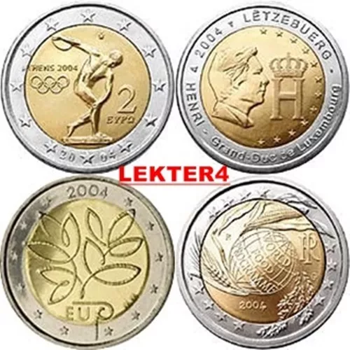 2 Euro Conmemorativos 2004 - Todos Los Paises