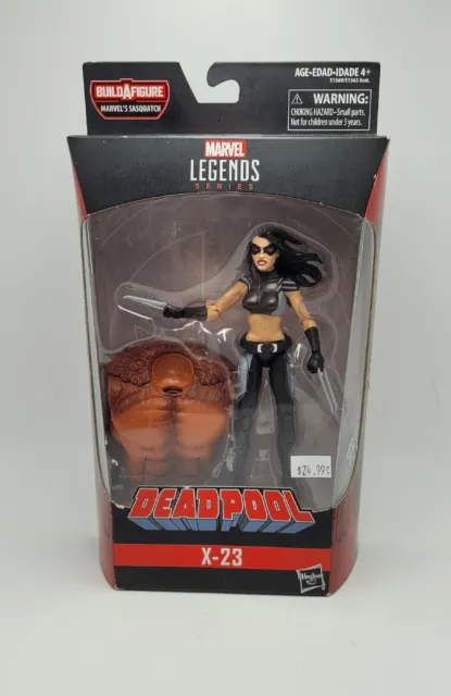 Marvel Legends X-23 Sasquatch BAF Hasbro NIB SEALED