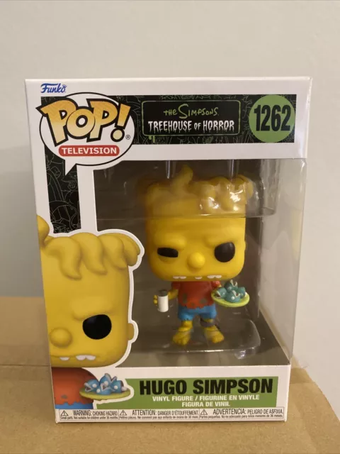 FUNKO POP! TELEVISION: The Simpsons: Hugo Simpson (Vinyl Figure) Mint Ships Fast