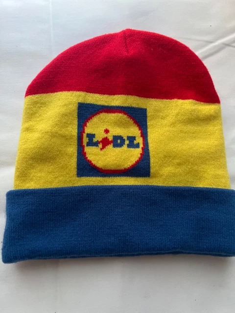 Bob Polaire LIDL Djibril Cissé - Rouge/bleu/jaune, Neuf Avec étiquette, Taille Unique Homme