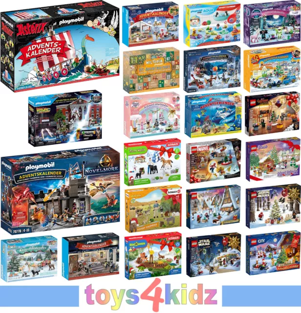 Adventskalender 2023 PLAYMOBIL®, LEGO®, Schleich®, zum Auswählen ** NEU / OVP **