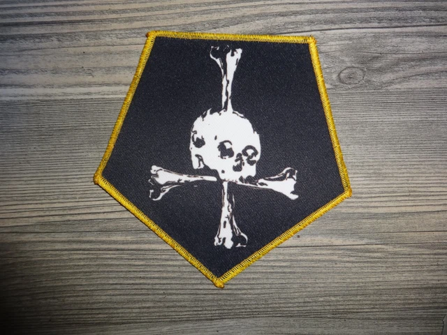 Death Shape REVENGE SHAPE PATCH Death Metal Black Metal Gold Border Pissgrave EUR 9 ...
