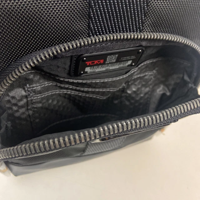 Tumi Alpha Bravo Barksdale Black Crossbody Bag NWT 10
