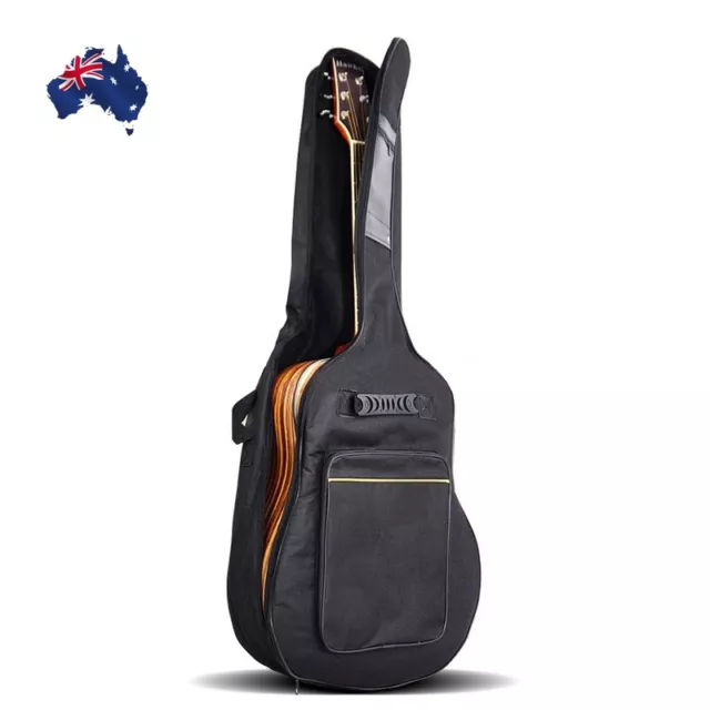 41" Guitar Bag Padded Acoustic Guitar Gig Bag Double Straps Backpack NEW