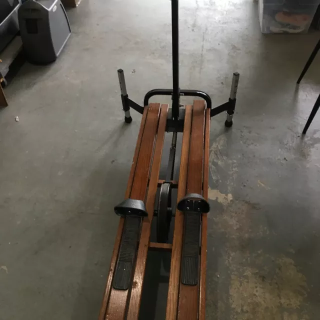 NordicTrack Classic Pro Skier Machine wood workout equipment old school #207