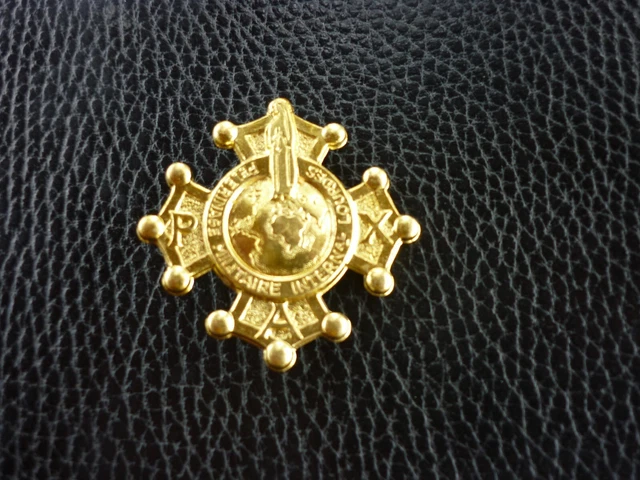 ANCIENNE BROCHE PÈLERINAGE Monfortain Saint Louis-Marie Grignion de