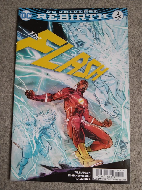 The Flash #3 DC Universe Rebirth 2016 DC Comic