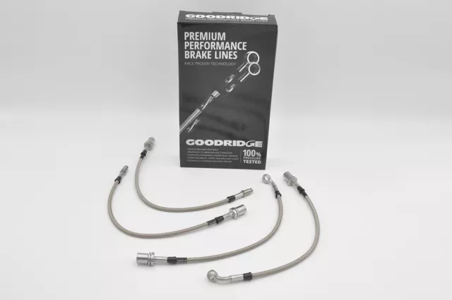 Goodridge High Performance Braided Brakelines for Subaru Impreza STI/WRX