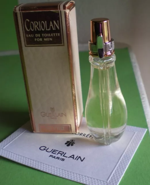 Miniature Guërlaïn "Corîolân" PARIS 5 ml EDT + BOITE NEUF NEW AND FULL BOX