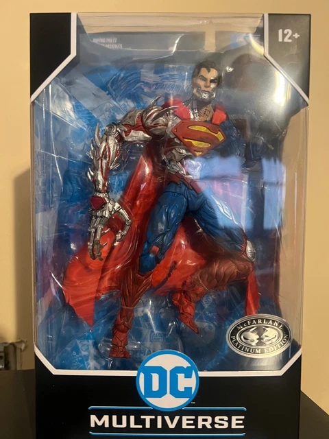 MCFARLANE DC MULTIVERSE New 52 Cyborg Superman Platinum Edition Action ...