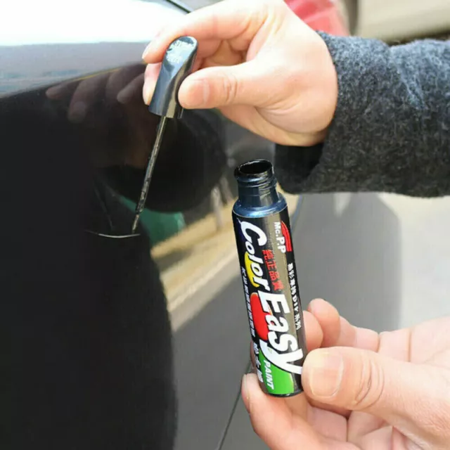 1pc Black Car Paint Repair Pen Clear Scratch Remover Touch Up Pen Accessory 12ml