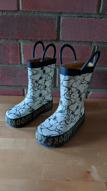 RARE MOTHERCARE SNOOPY Wellies Infant Toddler Boys Girls Unisex Size 5 15.00 PicClick UK