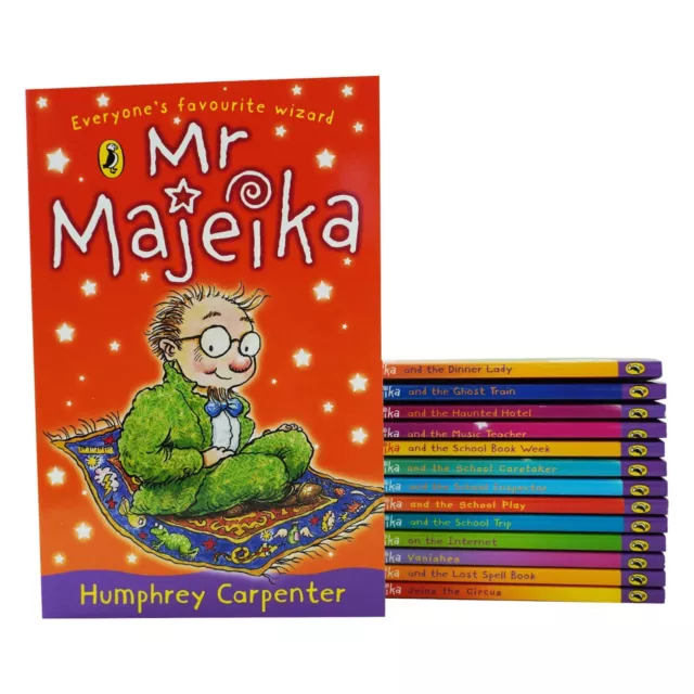 Mr Majeika Collection 14 Books Set By Humphrey Carpenter - Ages 5-9 - Paperback
