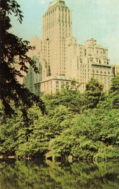 Postcard Barbizon Plaza Hotel Central Park New York