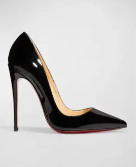 Christian Louboutin So Kate Pointed Toe Pump - Black, US 6.5 (Size 37)