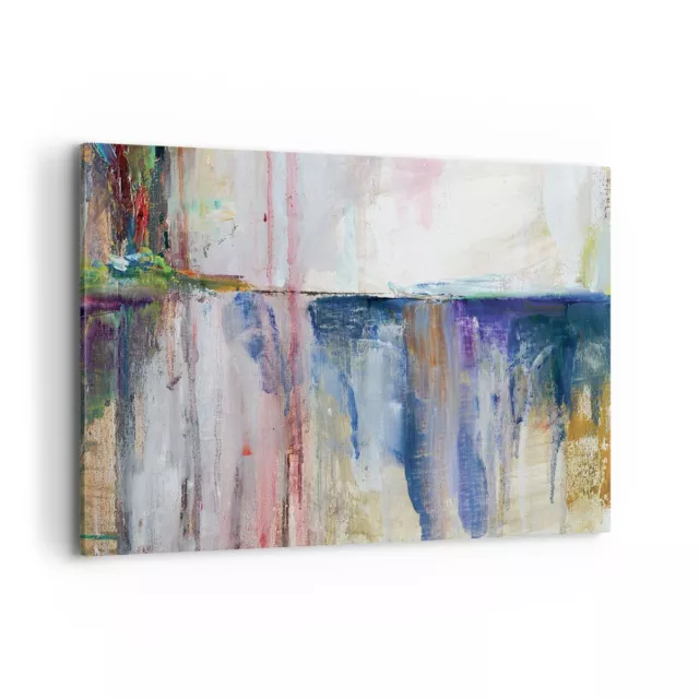 Cuadro Sobre Lienzo 120x80cm Cuadros Pared Abstracci�n Pinturas �leo Wall Art