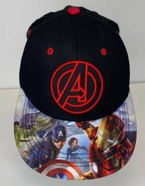 Marvel Avengers Hat Snapback Cap Adjustable Captain America Iron Man