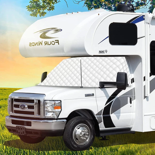 RV Windshield Cover Class C | RV Front Windshield Cover Class C Compatible