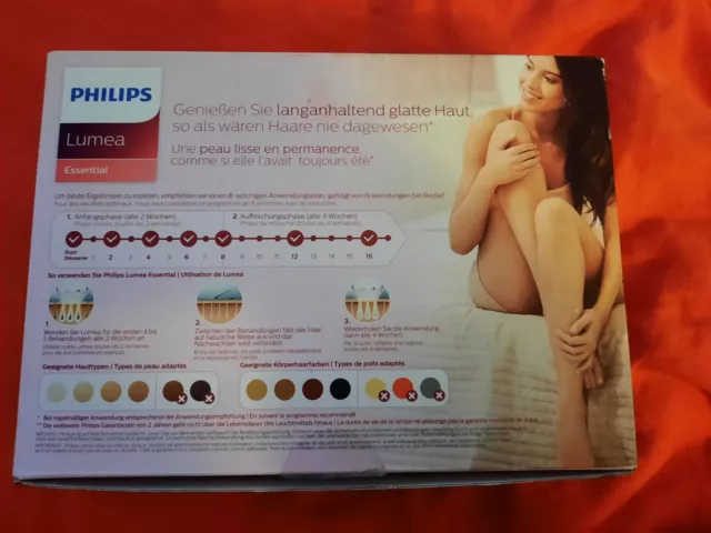 Philips Lumea Essential IPL Haarentfernungsgerät 2