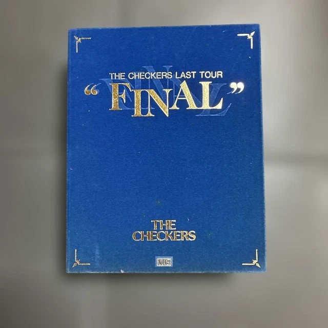 The Checkers  FINAL VHSビデオ The Checkers FINAL VHSビデオ THE CHECKERS LAST TOUR